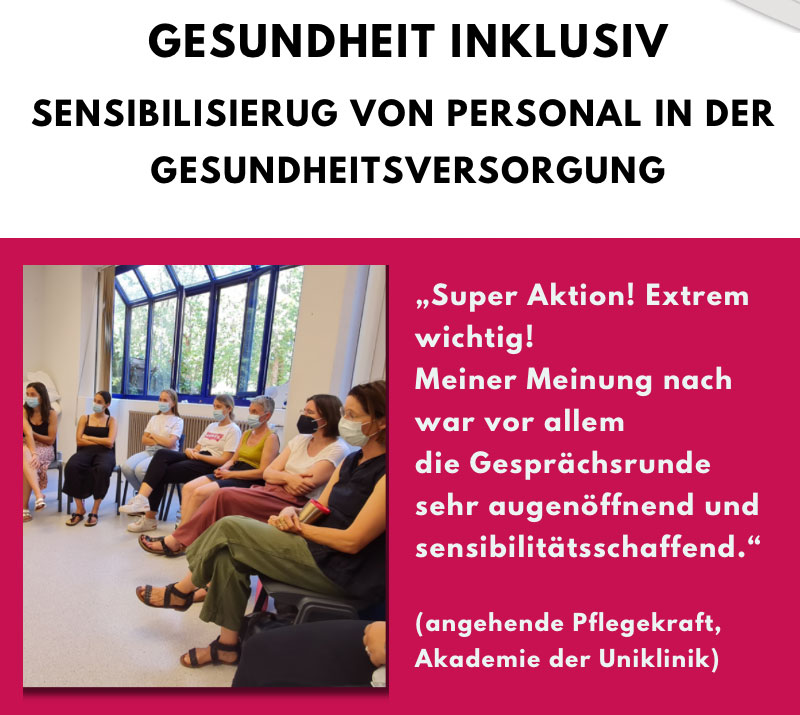 PROJEKT "GESUNDHEIT INKLUSIV"